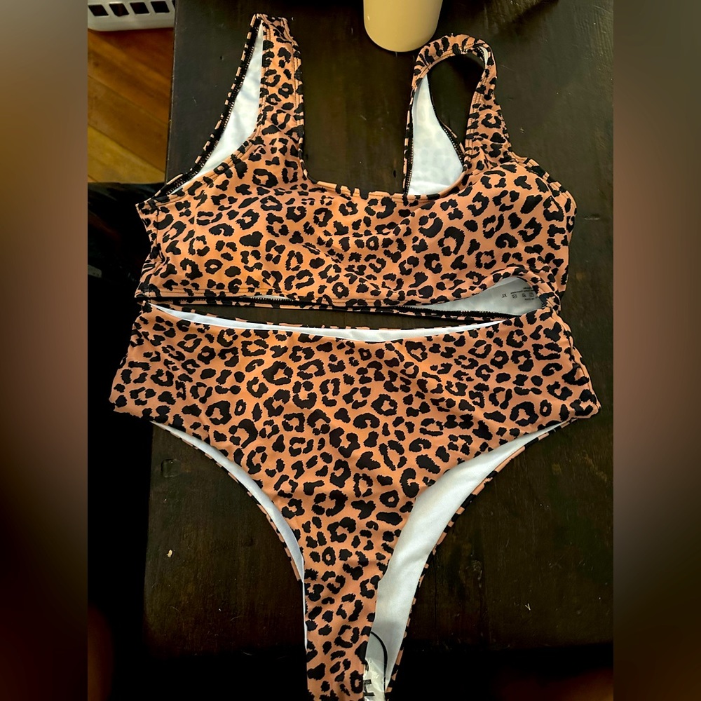 Swimsuit never worn cheetah